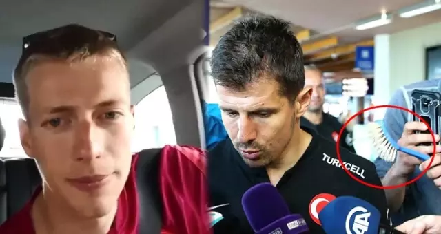 Emre Belözoğlu, kendisine fırça uzatan kişinin videosunu izlediğini ve şaşırdığını söyledi Emre Belözoğlu, kendisine fırça uzatan kişinin videosunu izlediğini ve şaşırdığını söyledi