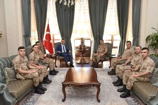 Jandarmadan Vali Soytürk'e ziyaret