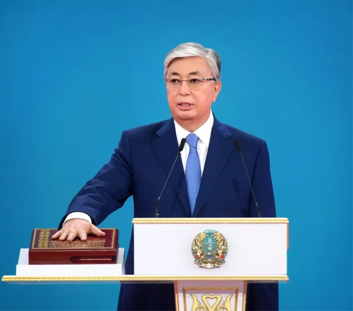 Kazakistan'da Tokayev yemin etti