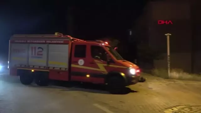 KOCAELİ'DE YANGINDA CAN PAZARI BİNA SAKİNLERİNİ İTFAİYE KURTARDI