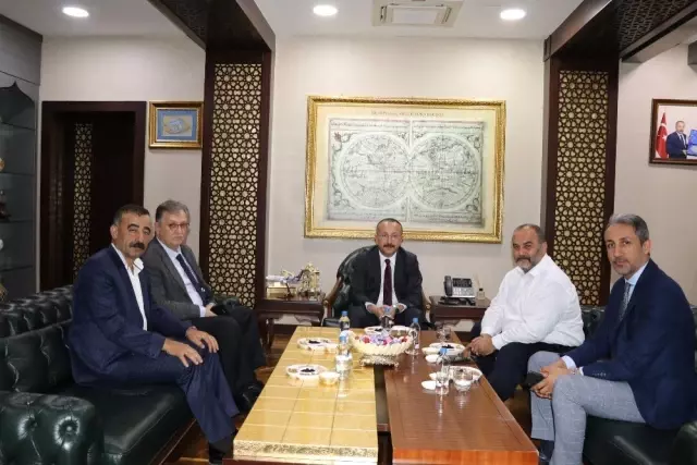 TP Genel Müdürü Melih Han Bilgin, Vali Atik'i ziyaret etti