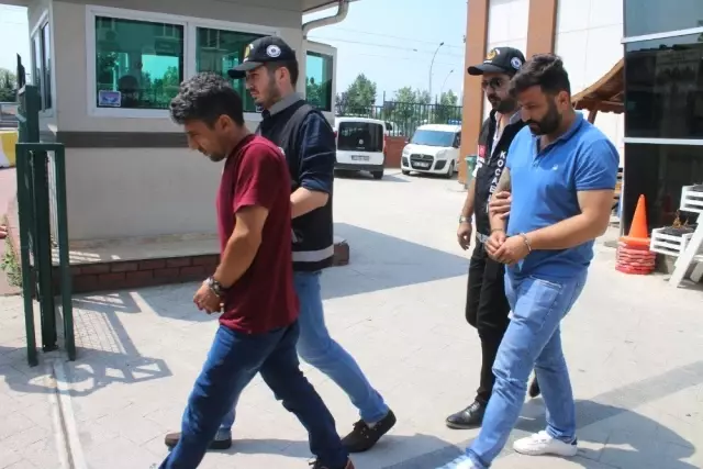 Çalıştıkları şantiyeden 250 bin TL'lik kablo çalan 2 kişi tutuklandı
