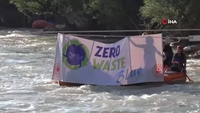 Dünya Rafting Şampiyonası'nda 'Sıfır Atık Mavi' projesine destek Dünya Rafting Şampiyonası'nda 'Sıfır Atık Mavi' projesine destek