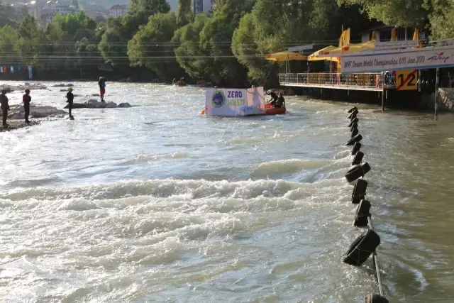 Dünya Rafting Şampiyonası'nda 'Sıfır Atık Mavi' projesine destek Dünya Rafting Şampiyonası'nda 'Sıfır Atık Mavi' projesine destek