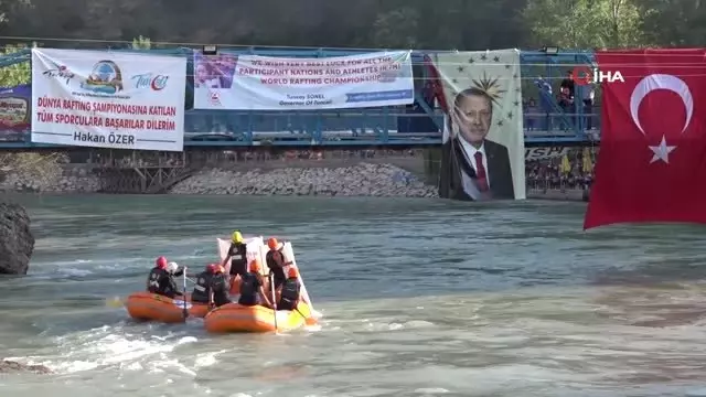 Dünya Rafting Şampiyonası'nda 'Sıfır Atık Mavi' projesine destek Dünya Rafting Şampiyonası'nda 'Sıfır Atık Mavi' projesine destek