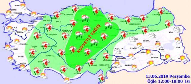 Meteoroloji'den kritik uyarı geldi: 32 ilde sağanak yağış etkili olacak