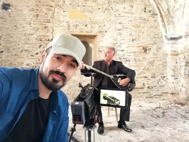 (Özel) Mahalli sanatçı ilk kez klip çekti