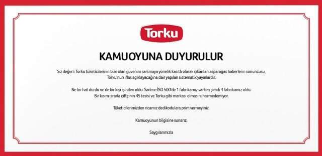 Torku iflas açıklayacağına yönelik haberleri yalanladı