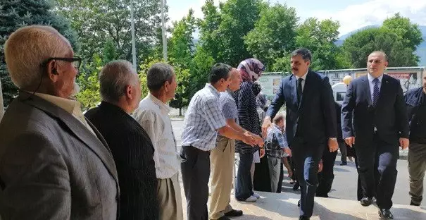 Vali Çiftçi Kargı'da incelemelerde bulundu Vali Çiftçi Kargı'da incelemelerde bulundu
