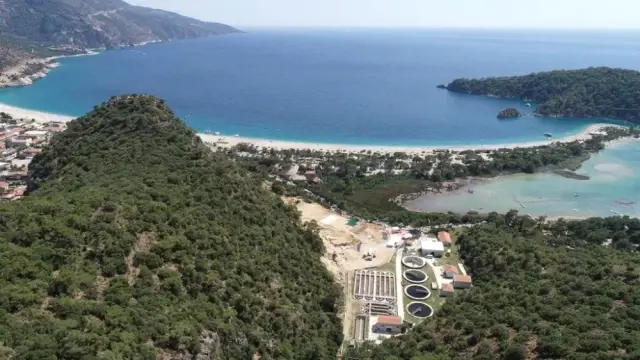Bakan Ersoy, Fethiye'de Atıksu Arıtma Tesisi Açılış Töreni'ne katıldı Bakan Ersoy, Fethiye'de Atıksu Arıtma Tesisi Açılış Töreni'ne katıldı