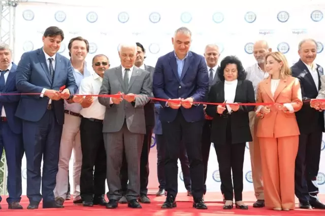 Bakan Ersoy, Fethiye'de Atıksu Arıtma Tesisi Açılış Töreni'ne katıldı Bakan Ersoy, Fethiye'de Atıksu Arıtma Tesisi Açılış Töreni'ne katıldı