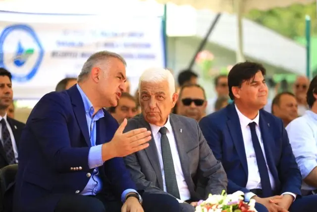 Bakan Ersoy, Fethiye'de Atıksu Arıtma Tesisi Açılış Töreni'ne katıldı Bakan Ersoy, Fethiye'de Atıksu Arıtma Tesisi Açılış Töreni'ne katıldı