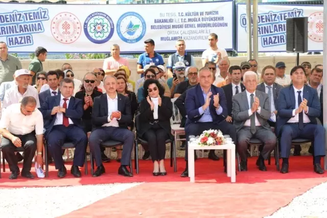 Bakan Ersoy, Fethiye'de Atıksu Arıtma Tesisi Açılış Töreni'ne katıldı Bakan Ersoy, Fethiye'de Atıksu Arıtma Tesisi Açılış Töreni'ne katıldı