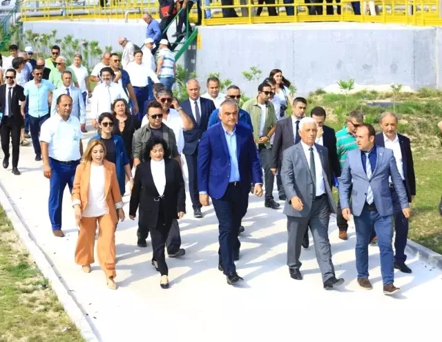 Bakan Ersoy, Fethiye'de Atıksu Arıtma Tesisi Açılış Töreni'ne katıldı Bakan Ersoy, Fethiye'de Atıksu Arıtma Tesisi Açılış Töreni'ne katıldı
