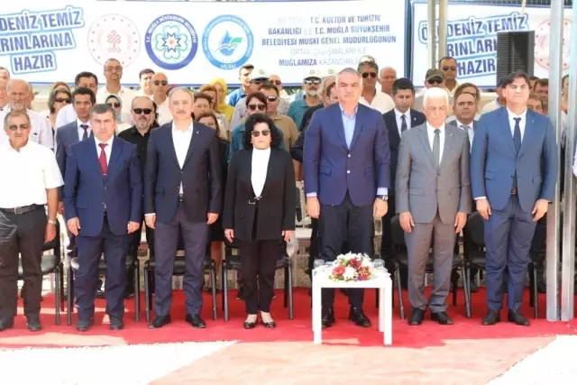 Bakan Ersoy, Fethiye'de Atıksu Arıtma Tesisi Açılış Töreni'ne katıldı Bakan Ersoy, Fethiye'de Atıksu Arıtma Tesisi Açılış Töreni'ne katıldı