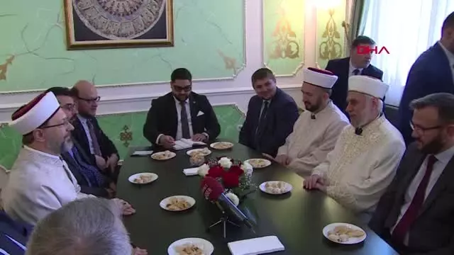 DHA DIŞ - Diyanet İşleri Başkanı Erbaş, Sofya'da DHA DIŞ - Diyanet İşleri Başkanı Erbaş, Sofya'da