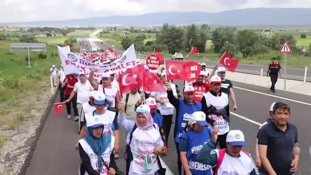 'Emek ve Adalet Yürüyüşü' - BOLU 'Emek ve Adalet Yürüyüşü' - BOLU