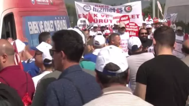 Hak - İş'in başlattığı Emek ve Adalet Yürüyüşü dördüncü gününde