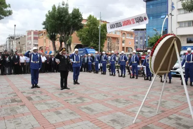 Karaman'da Jandarma Teşkilatının 180'nci Kuruluş Yıl Dönümü kutlandı Karaman'da Jandarma Teşkilatının 180'nci Kuruluş Yıl Dönümü kutlandı