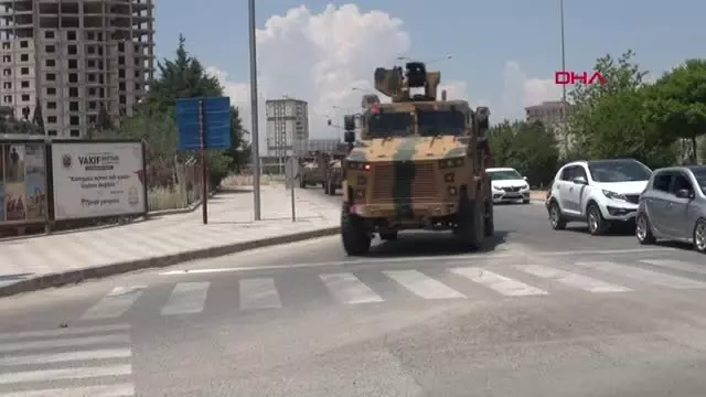 KİLİS Suriye'ye askeri sevkiyat KİLİS Suriye'ye askeri sevkiyat