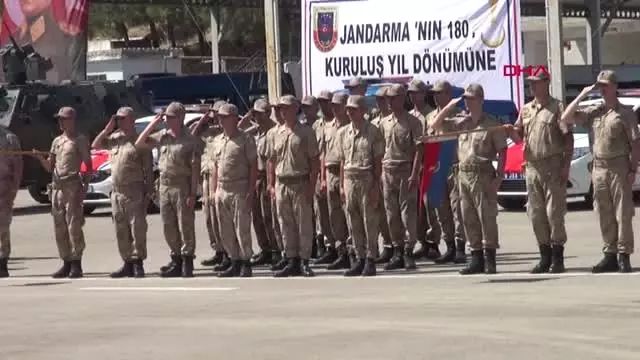 Kilis'te jandarmanın kuruluşunun yıl dönümü kutlandı Kilis'te jandarmanın kuruluşunun yıl dönümü kutlandı
