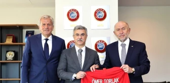 Rekabet Kurumu Başkanı Ömer Torlak'tan Başkan Özdemir'e ziyaret