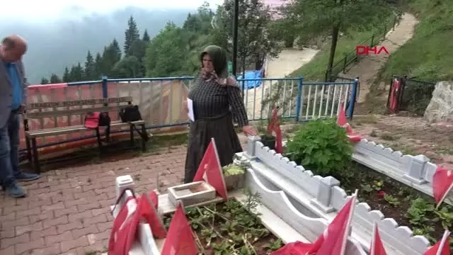 TRABZON Şehit Eren Bülbül anısına hüzünlü karne TRABZON Şehit Eren Bülbül anısına hüzünlü karne