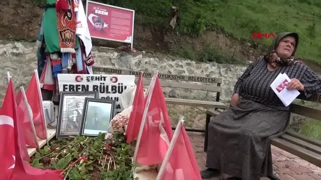 TRABZON Şehit Eren Bülbül anısına hüzünlü karne TRABZON Şehit Eren Bülbül anısına hüzünlü karne