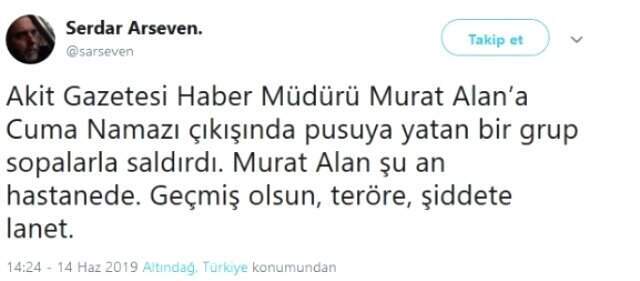TSK'daki komutanlara hakaret eden Akit Haber Müdürü saldırıya uğradı: 4 gözaltı