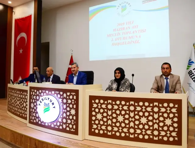 Yeşilyurt Belediye Meclisi, Haziran Ayı çalışmalarını tamamladı