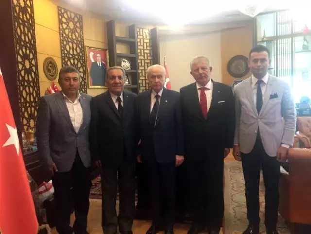 Başkan Sarı, Bahçeli ile görüştü