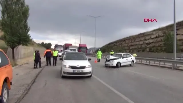 Burdur'da kaza 2 yaralı