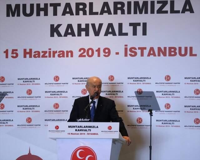 Devlet Bahçeli: Şu anda dünyanın gizli gündemi İstanbul seçimidir
