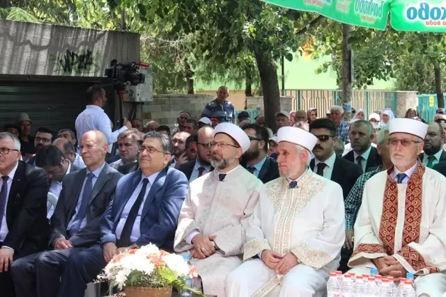 Diyanet İşleri Başkanı Erbaş, Hasköy Eski Cami'nin açılışını yaptı