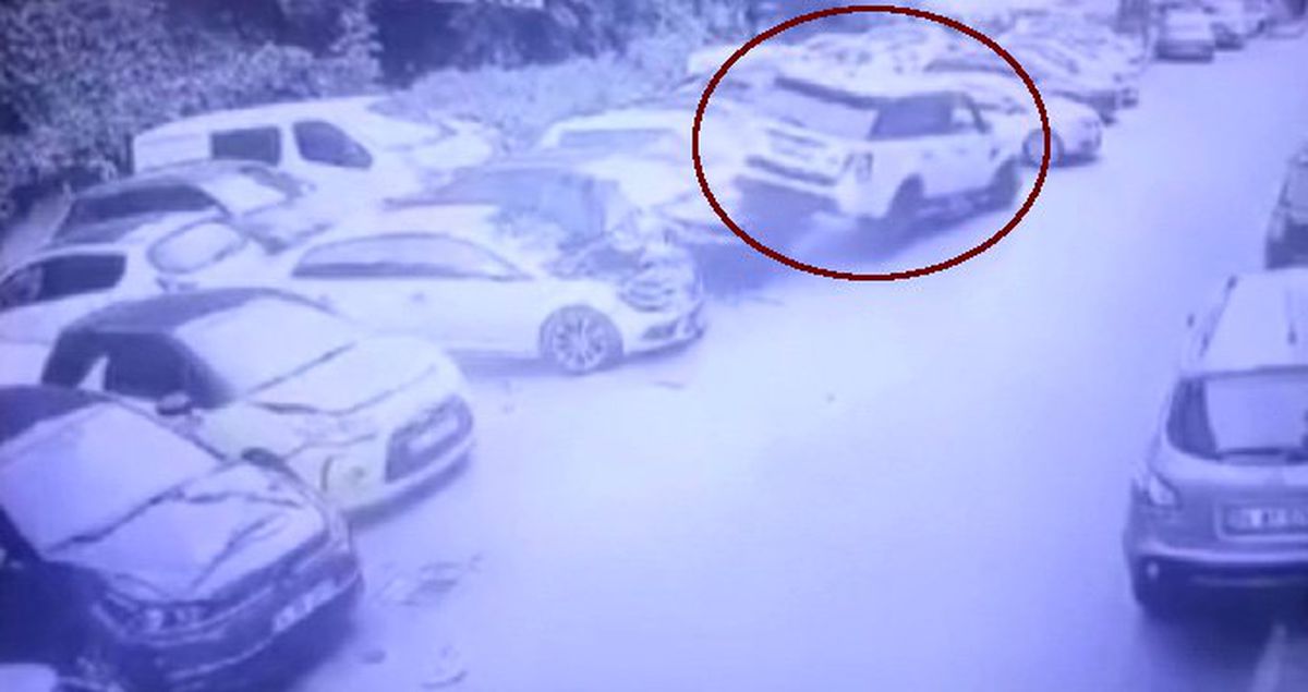 İstanbul'da film gibi olay! Lüks cip 6 otomobili biçti