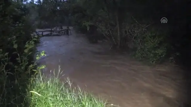 Yozgat'ta sağanak ve sel Yozgat'ta sağanak ve sel