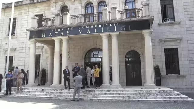 Bakan Çavuşoğlu, Hatay'da