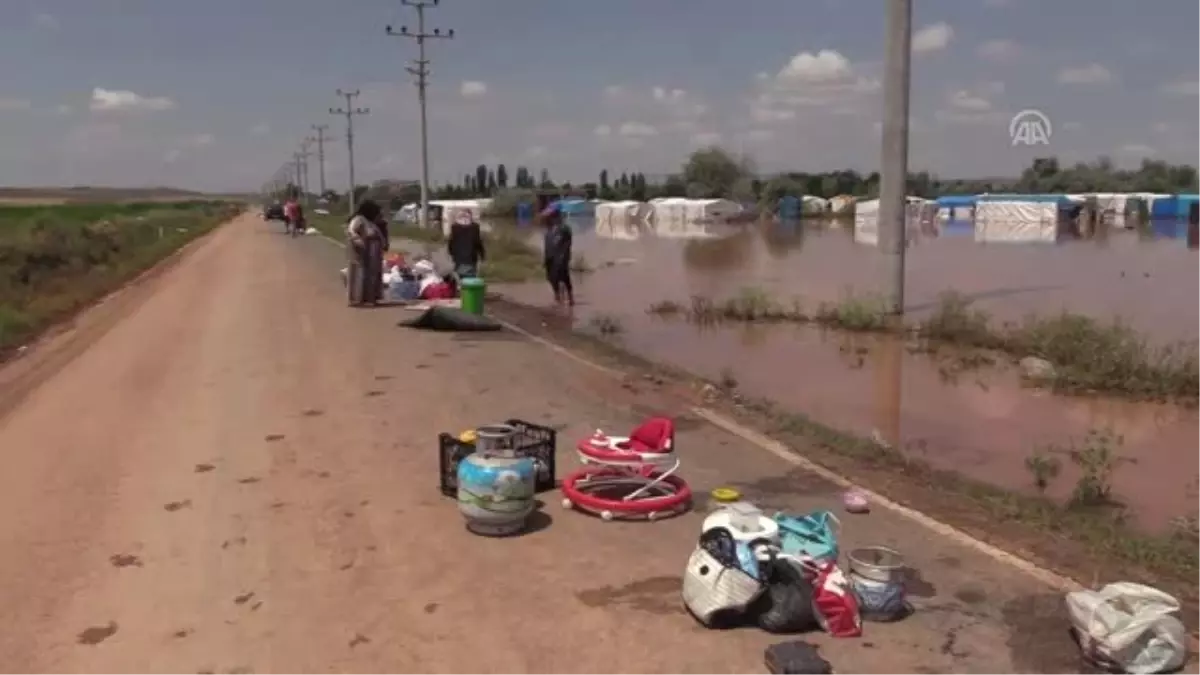 Çankırı'da sağanak etkili oldu