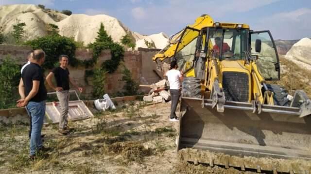 Erdoğan, 'Hepsini yıkın' demişti, turizm cennetinde yıkım yeniden başladı