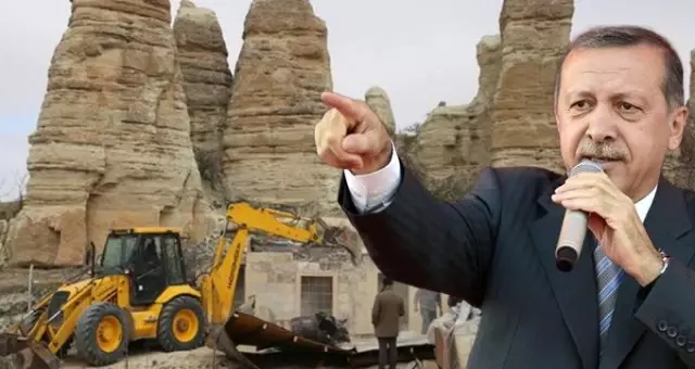 Erdoğan, 'Hepsini yıkın' demişti, turizm cennetinde yıkım yeniden başladı