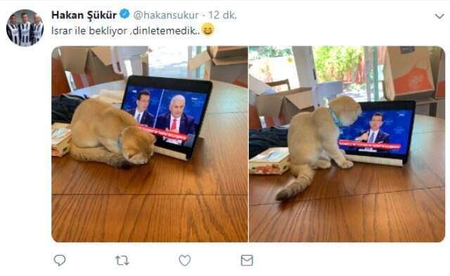 FETÖ'cü Hakan Şükür Türkiye'nin ilgili izlediği ortak yayına sessiz kalmadı