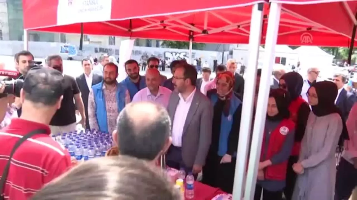 Gençlik ve Spor Bakanı Kasapoğlu - İSTANBUL