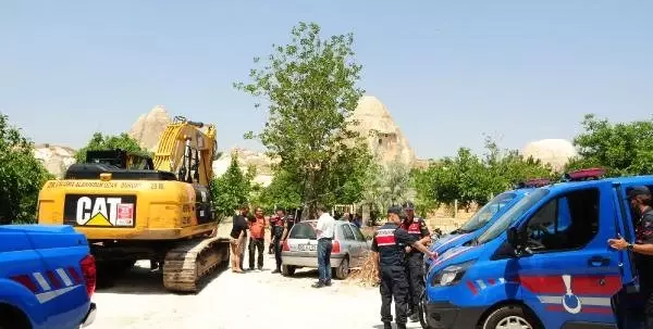 Kapadokya'da kaçak yapıların yıkımına tekrar başlandı