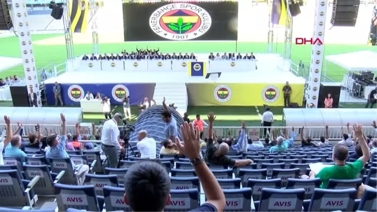 SPOR Fenerbahçe'de yönetim ibra edildi