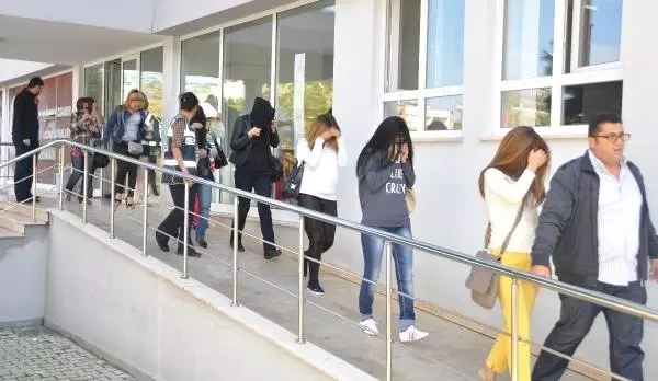 Trabzon'da yapılan fuhuş operasyonunda 28 kadın gözaltına alındı