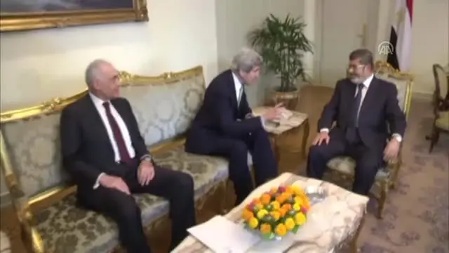 (ARŞİV) - Muhammed Mursi vefat etti - Mursi-John Kerry görüşmesi (ARŞİV) - Muhammed Mursi vefat etti - Mursi-John Kerry görüşmesi