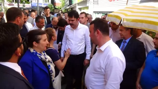 Bakan Kurum Silivri'de vatandaşlar, mahalle muhtarları ve STK temsilcileriyle buluştu
