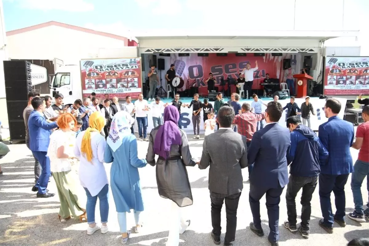 O Ses Karayazı yarışmasına yoğun ilgi