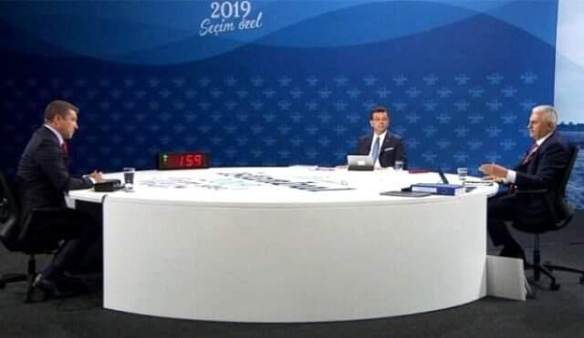 Oyuncu Şevket Çoruh, İmamoğlu-Yıldırım yayını sunan İsmail Küçükkaya'yı eleştirdi