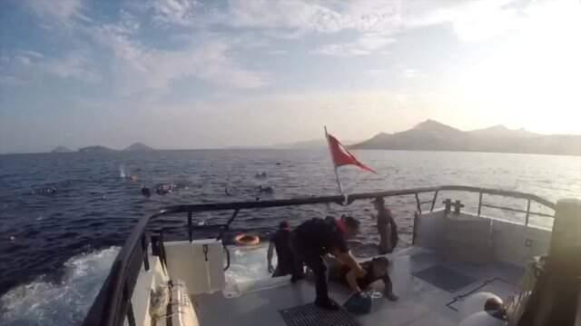 Son dakika! Muğla'da tekne battı, 8 göçmenin cansız bedenine ulaşıldı